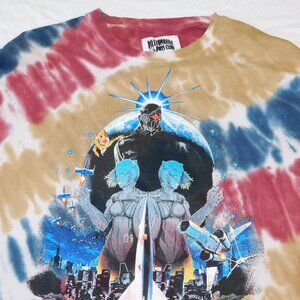 Billionaire Boys Club Heart Mind Movie Studio Tie Dye LS Tee Shirt | EUC | XL